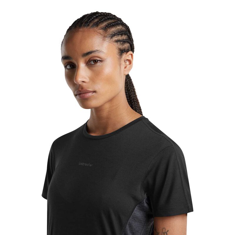 Icebreaker W Merino Blend 125 Cool-Lite Sphere SS Tee Colour Block image number 2